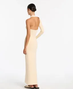 Sir The Label Manifesto Sleeve Midi Dress in Butter Size 1 / AU 8 for rent on The Volte - image 2