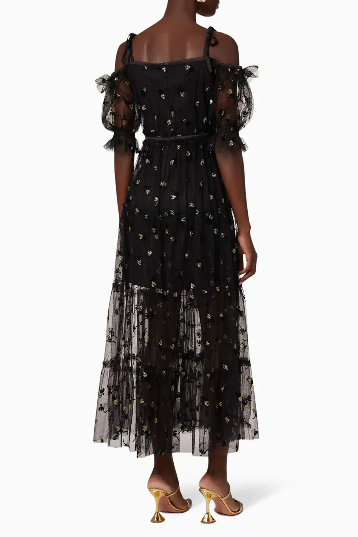 Alice McCall Moon Lover Midi Dress Black Size 8 AU - Image 4