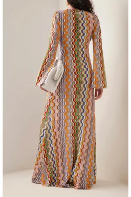 Alexis Vibe Maxi Dress  Multi Size 8  for rent on The Volte - image 3