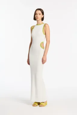 Sir the Label Cut Out Evalina Dress White Size 0/Au 6 for rent on The Volte - image 3
