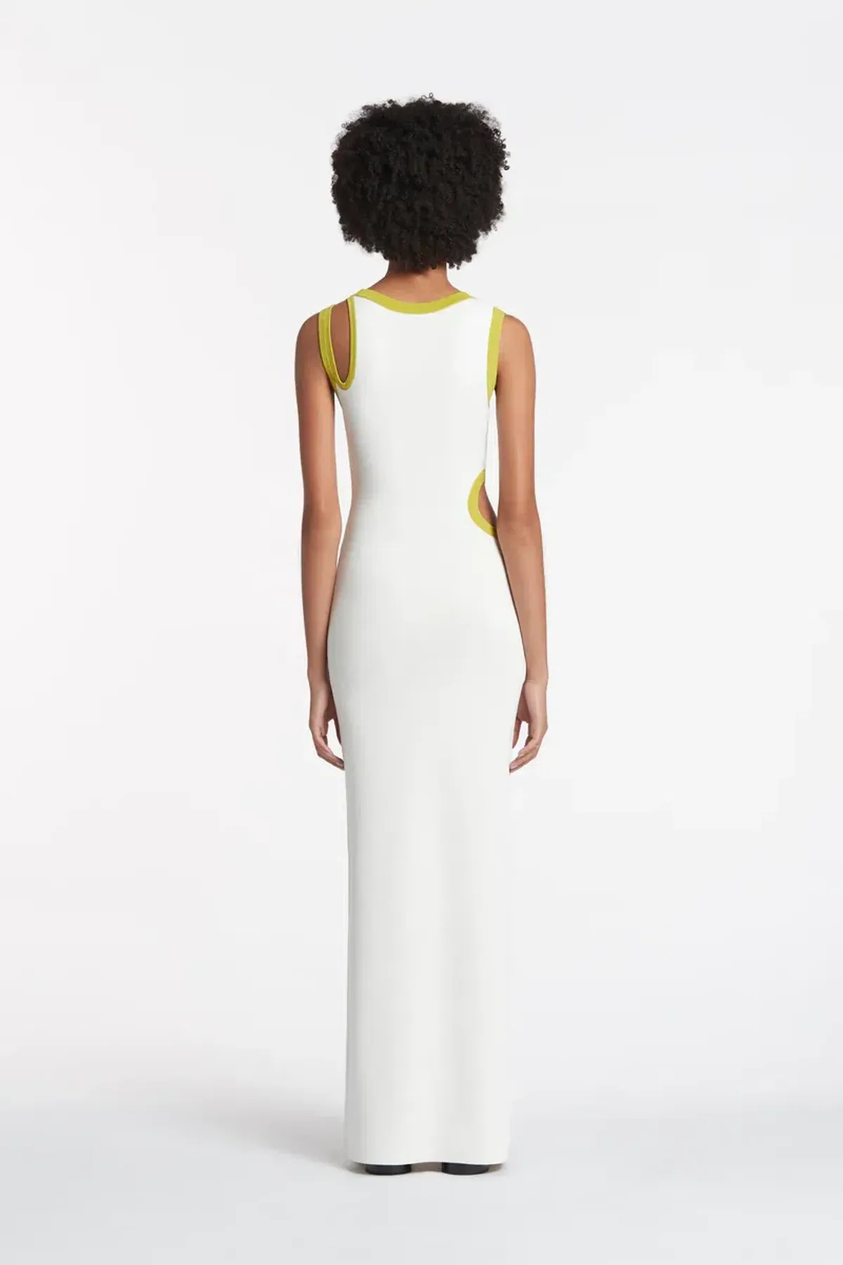 Sir the Label Cut Out Evalina Dress White Size 0/Au 6 - Image 2
