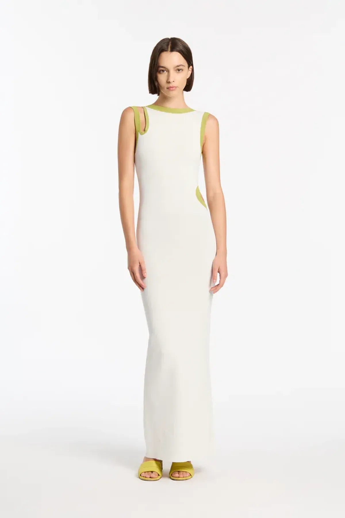Sir the Label Cut Out Evalina Dress White Size 0/Au 6 - Image 5