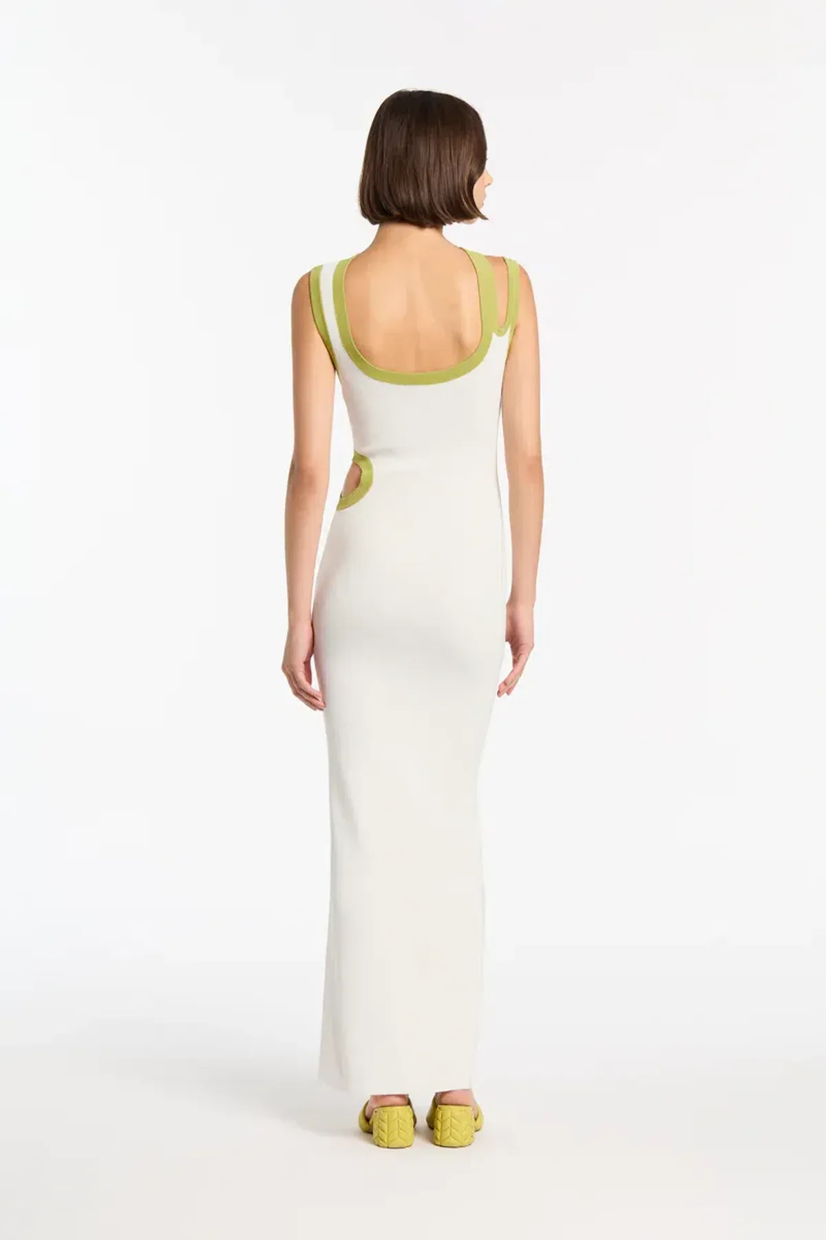 Sir the Label Cut Out Evalina Dress White Size 0/Au 6 - Image 4