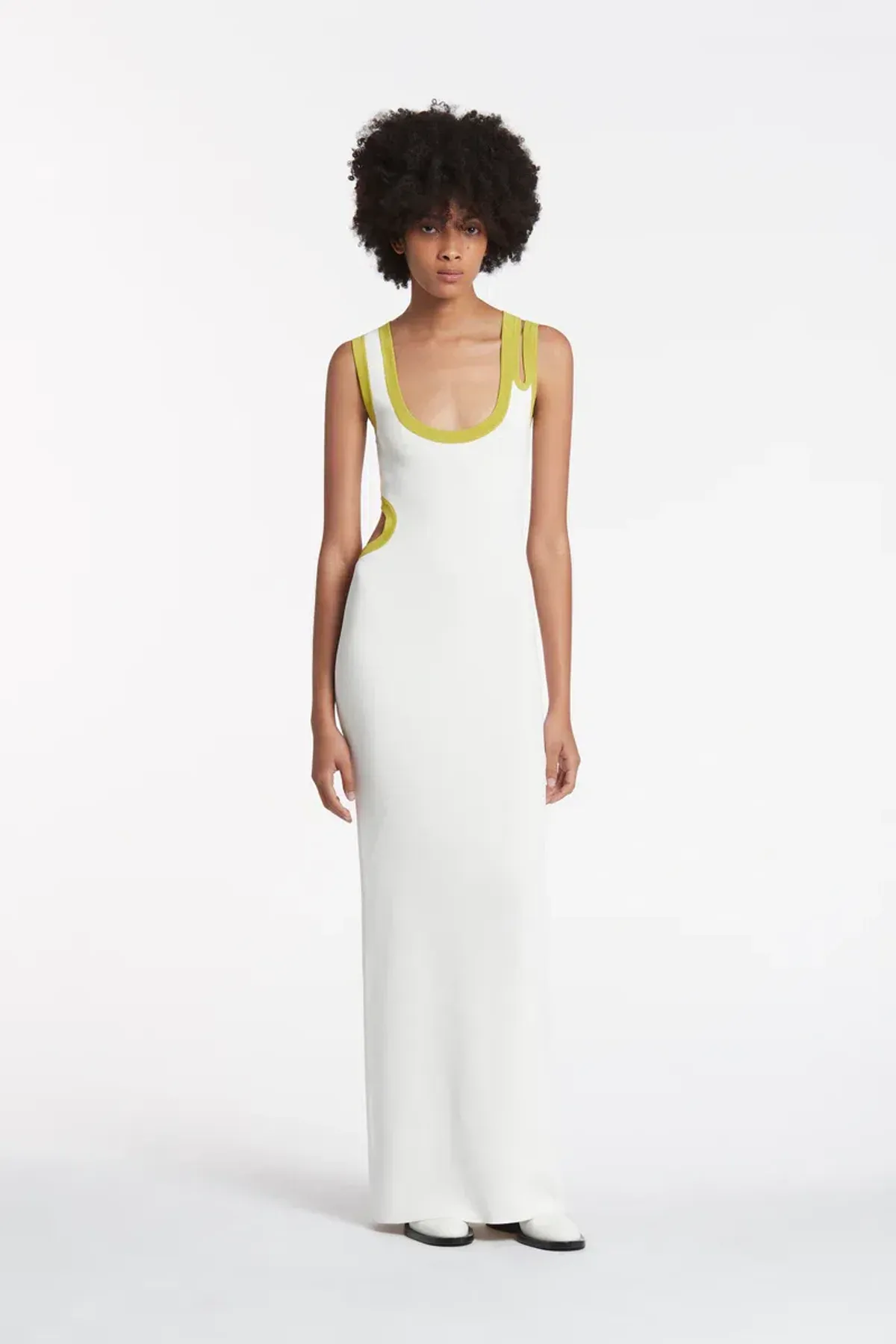 Sir the Label Cut Out Evalina Dress White Size 0/Au 6 - Image 1
