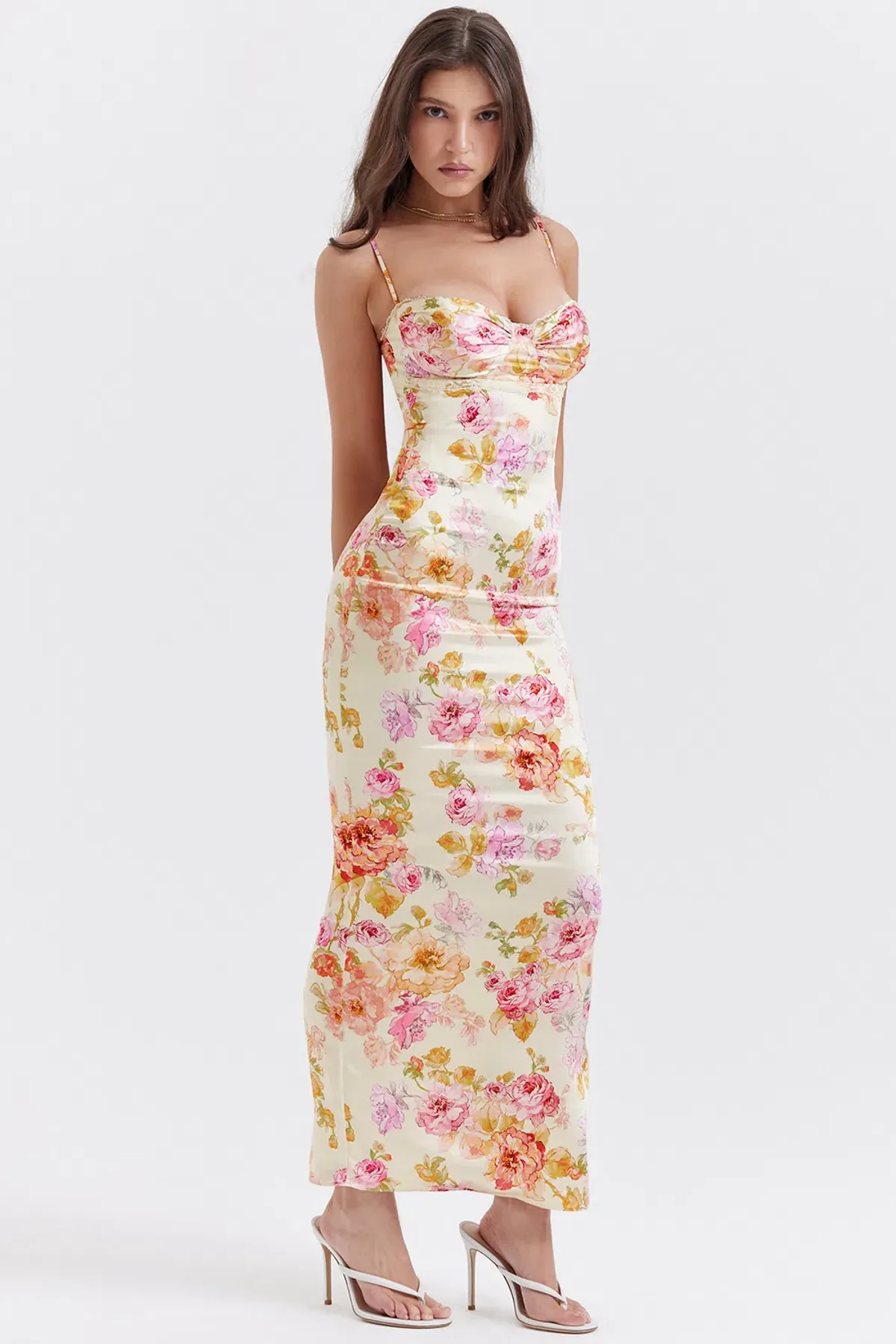 House Of CB Josefina Maxi Dress Floral Size S / AU 8 - Image 6