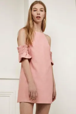 Cameo Collective Double Take Mini Dress Blush Size 8 for rent on The Volte - image 2