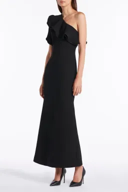 Carla Zampatti Black Grace Gown Size 8 for rent on The Volte - image 2