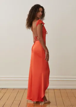 Arcina Ori Savana Dress Orange Size 10 for rent on The Volte - image 2