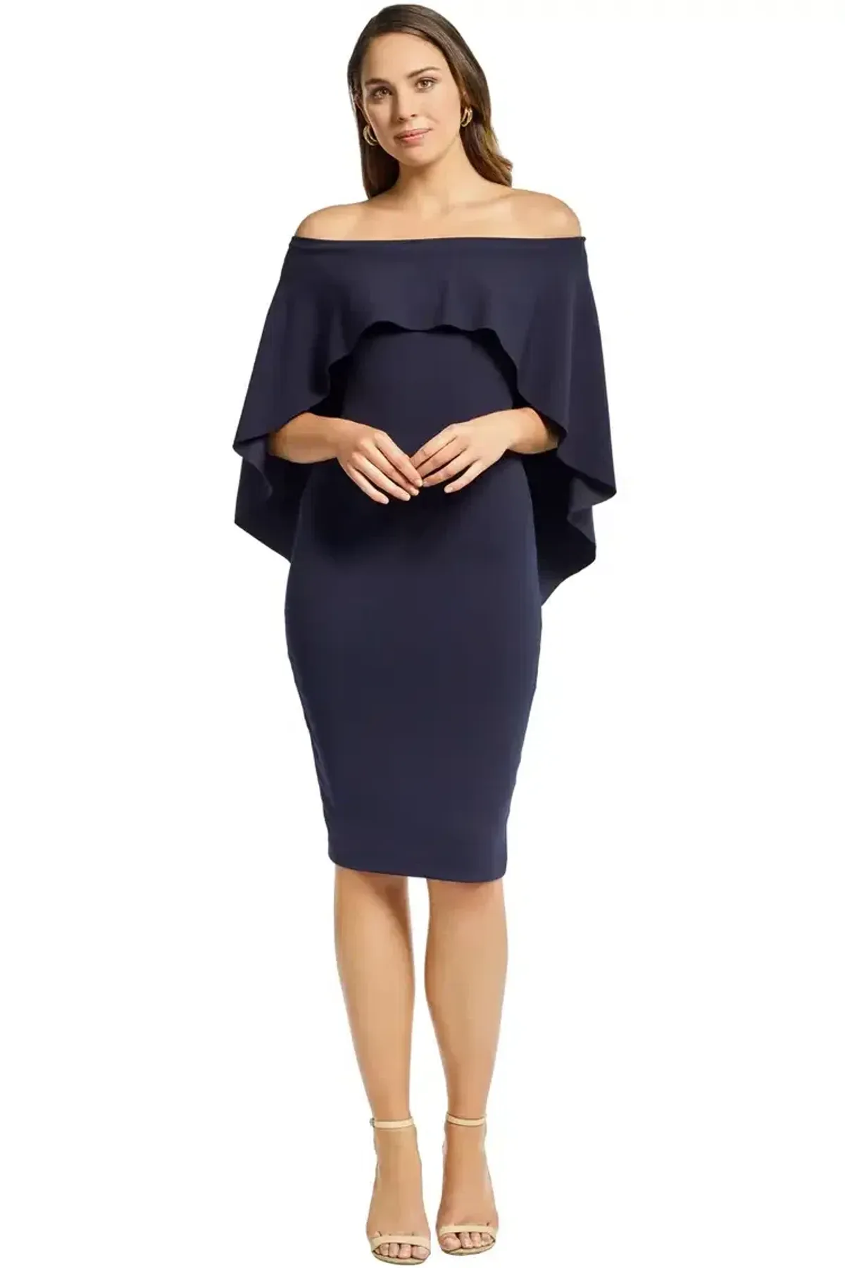 Pasduchas Composure Midi Dress Anchor Blue Navy Size 14 - Image 1