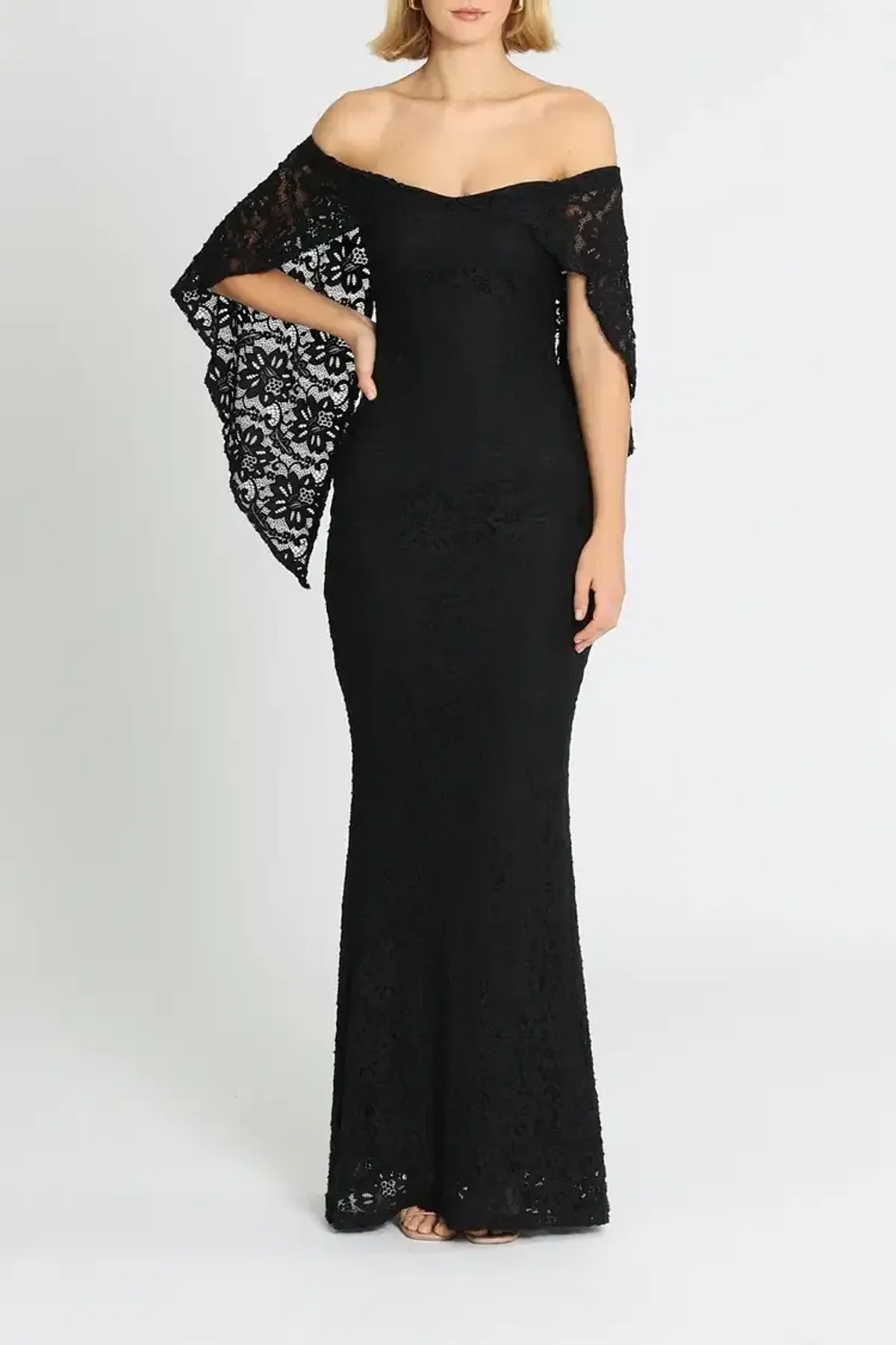 Pasduchas Flourish Gown Black Size 10 - Image 1