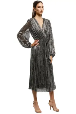 Rebecca Vallance Bellagio Dress Black and Gold Size 6 for rent on The Volte - image 2