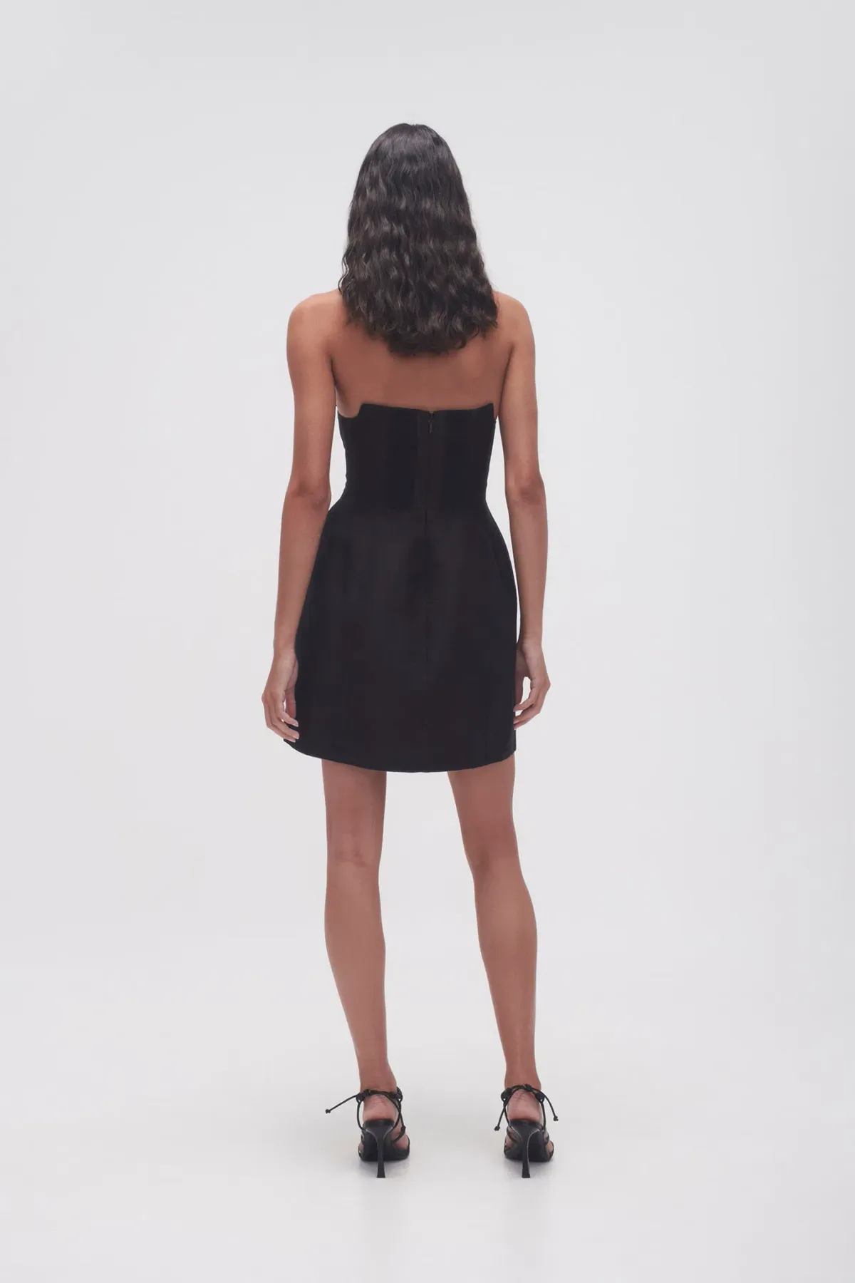 Aje Baret Dress Black Size 10 - Image 3