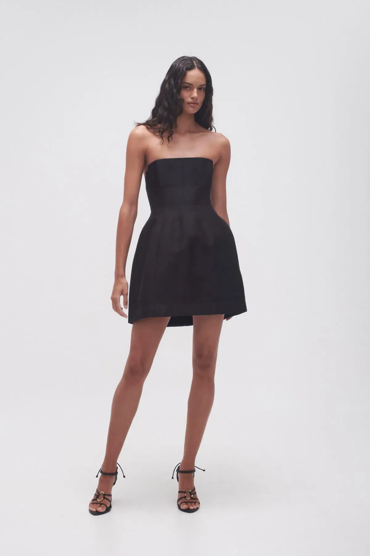 Aje Baret Dress Black Size 10 - Image 1