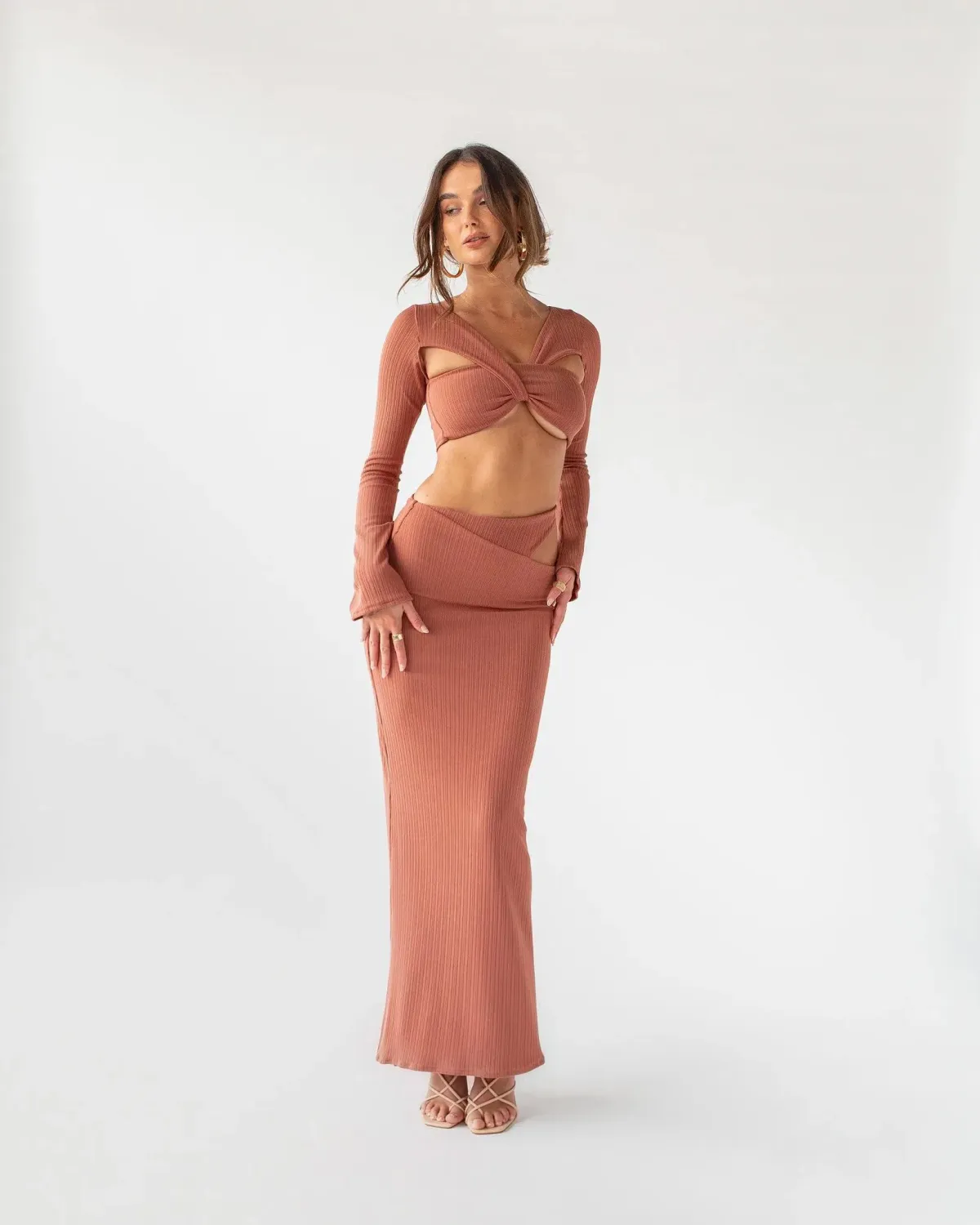 Arcina Ori Ciara Set Pink Nude Size 8 - Image 1