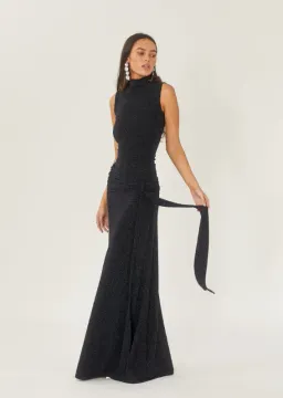 Arcina Ori Monica Dress Midnight Blue Size M / AU 10 for rent on The Volte - image 2