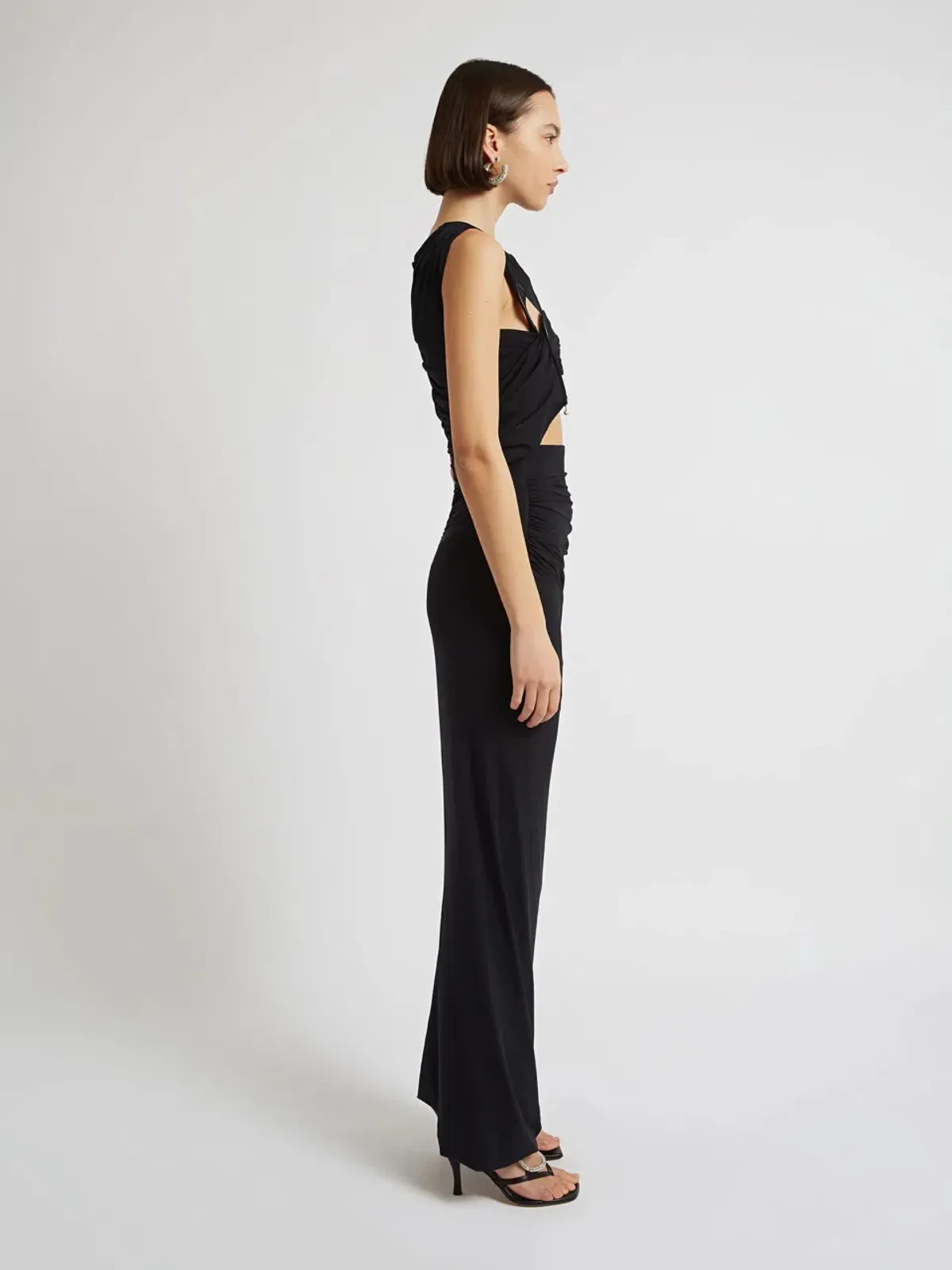 Christopher Esber Venus Tank Dress Black Size 6 - Image 5