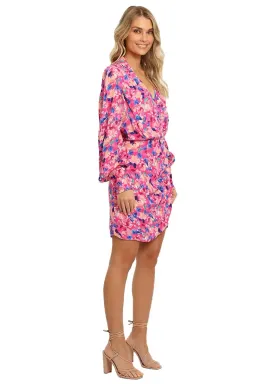 Rebecca Vallance Little Havana Mini Dress Multi Print Size 12 for rent on The Volte - image 2