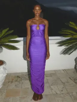 BAOBAB Magalenha Maxi Dress Purple Size 8 for rent on The Volte - image 1