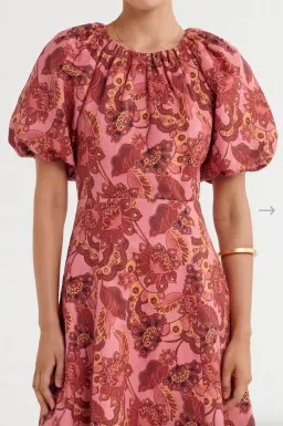 Steele Lola Dress Chambertin Size 10 for rent on The Volte - image 3