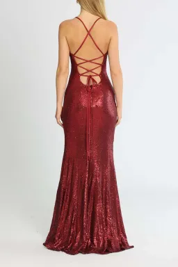 Tania Olsen India Gown Red Size 6 for rent on The Volte - image 3