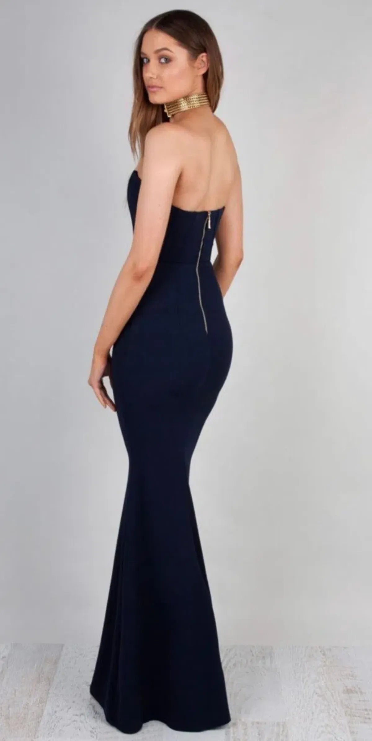 Zachary The Label Elvira Dress Navy Size 12 - Image 2