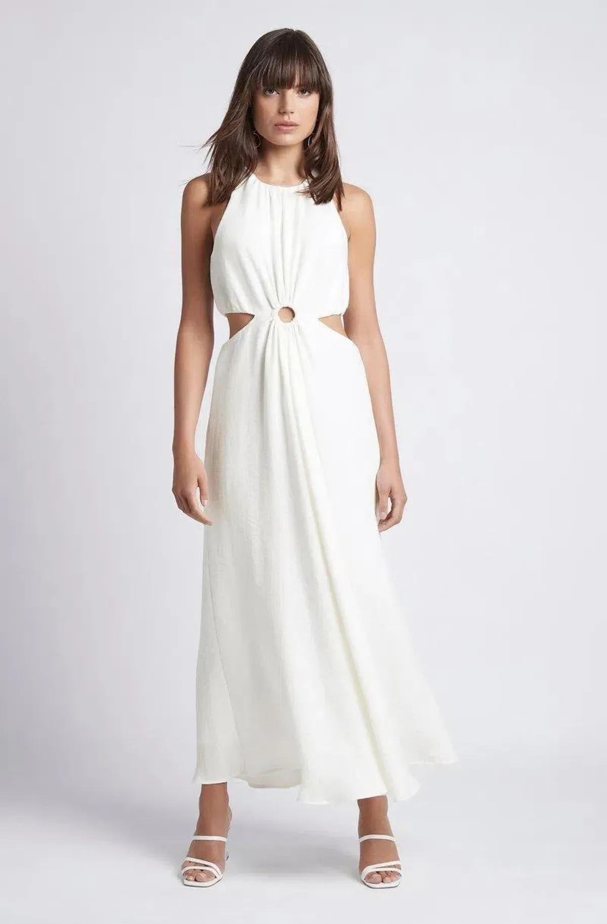 Sheike Gallery Dress White Size 16 - Image 4