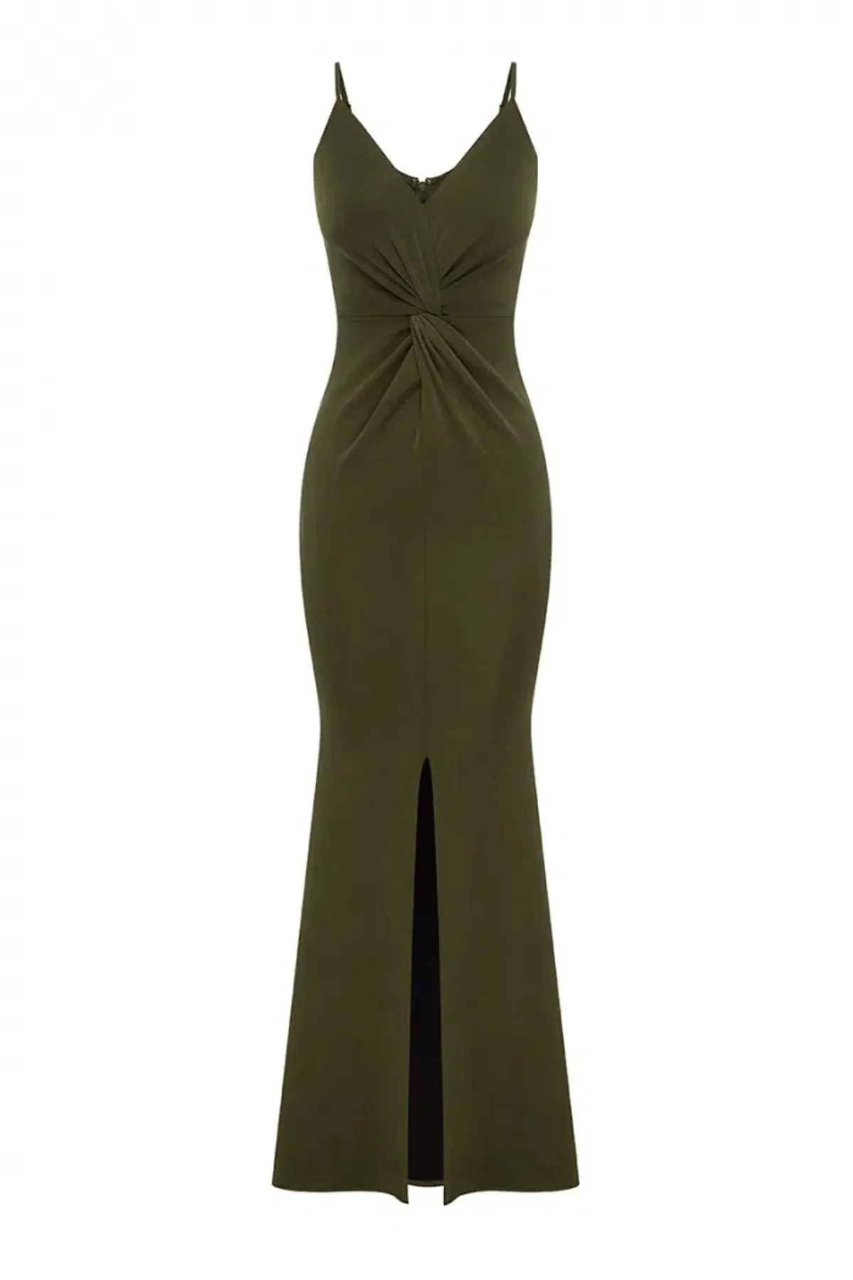 Sheike Gala Gown Green Size 14 - Image 3