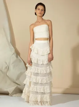 Ixiah Luana Outlaw Set White Size 8 for rent on The Volte - image 1