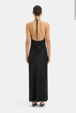 Sir the Label This Aries Halter Gown in Black  Size 1 /Au 8 for rent on The Volte - image 2
