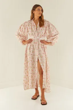 Palm Noosa Noddy Dress Print Size 6  for rent on The Volte - image 1