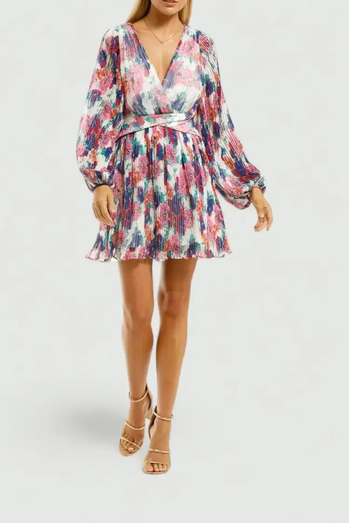 Talulah Always You Mini Dress in Floral Fantasia Print Size 14  - Image 1