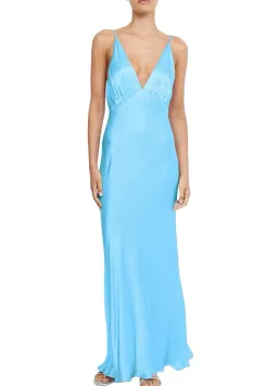 Bec & Bridge Lorelai V Maxi Dress Blue Size 10 for rent on The Volte - image 3