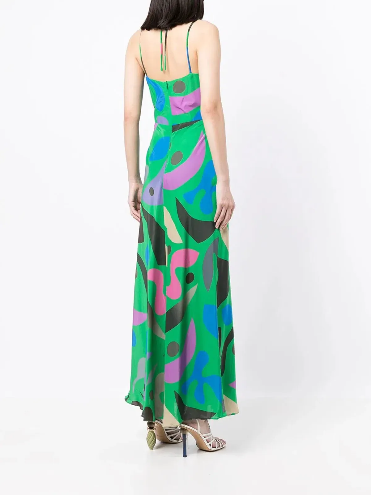 Manning Cartell Aubusson Slip Dress Multi Size 8 - Image 2