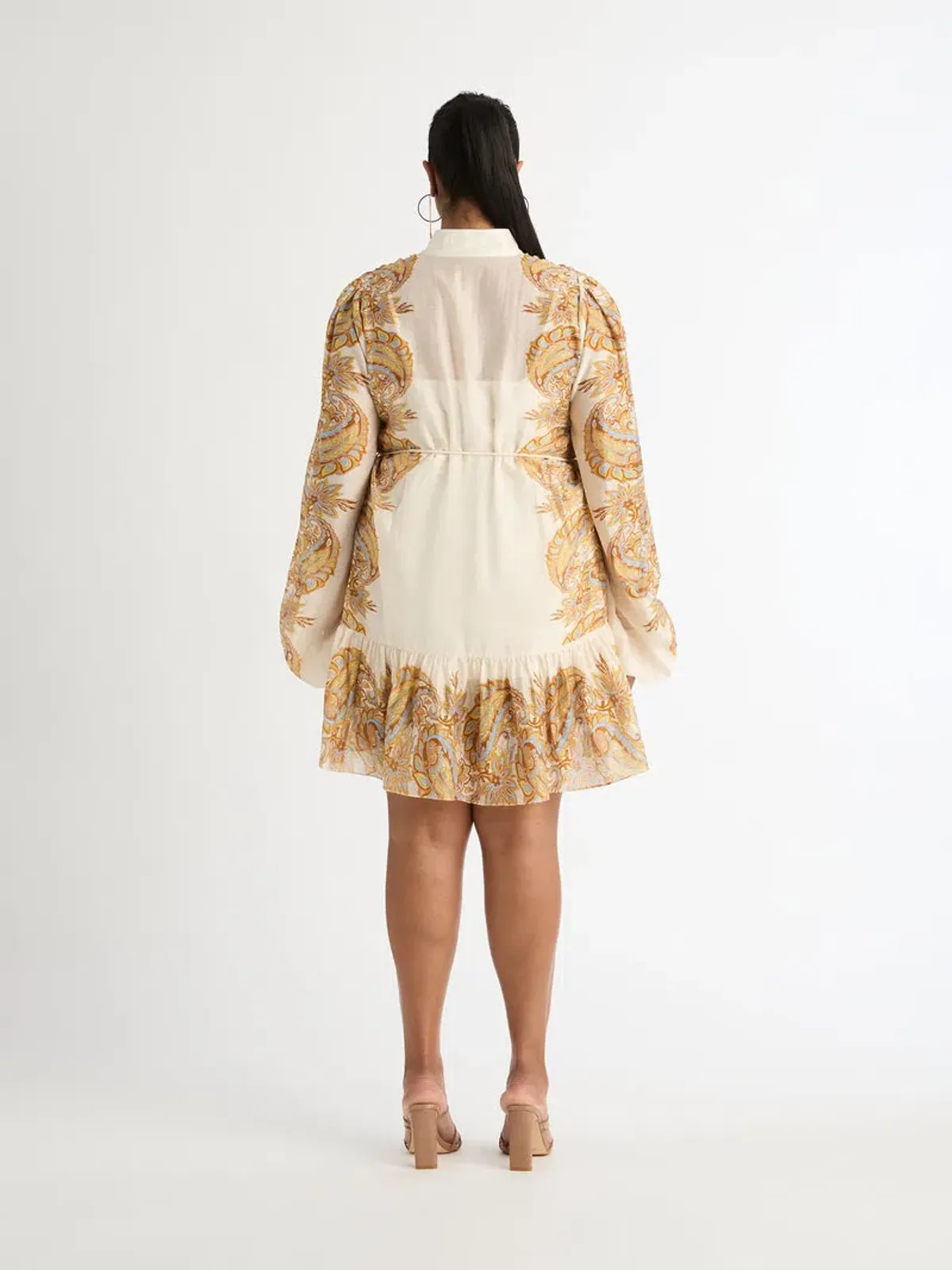 Sheike Kalani Mini Dress Print Size 14 - Image 2