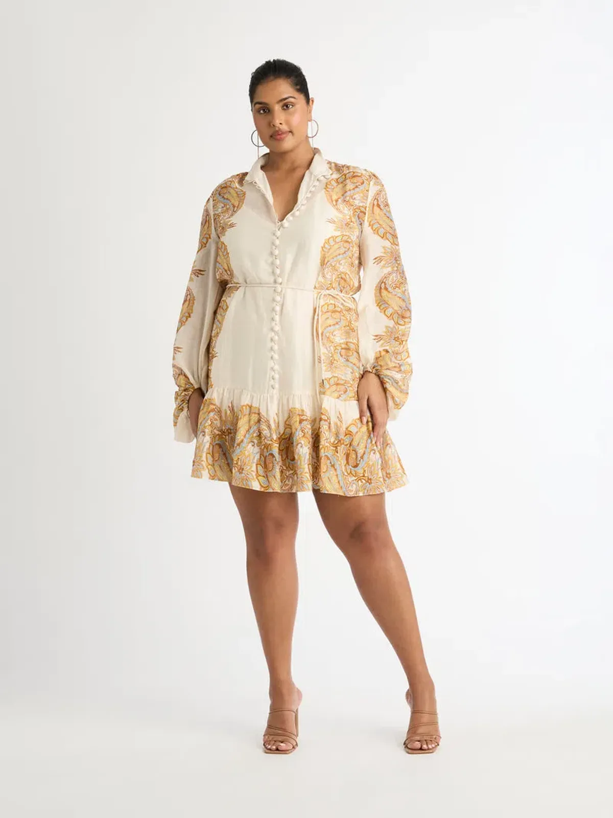 Sheike Kalani Mini Dress Print Size 14 - Image 1