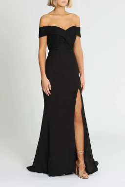 Samantha Rose Gia Lace Bodice Gown Black Size 16 for rent on The Volte - image 2