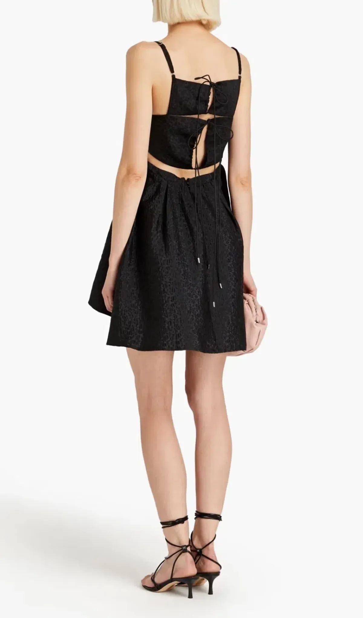 Rachel Gilbert Theo Mini Black Size 3 /Au 12 - Image 2