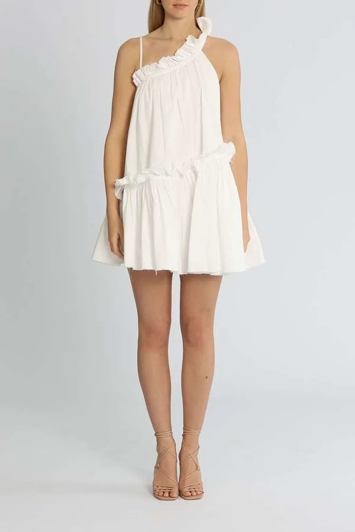 AJE Romance Mini Dress White Size 6 - Image 1