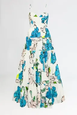 Aje Botanical Tiered Maxi Dress Floral Size 10 for rent on The Volte - image 2