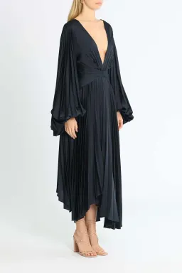 Acler Palms Dress Navy Size 8 for rent on The Volte - image 2