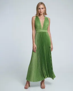 L'Idee Moderniste Split Gown Green Size 14 for rent on The Volte - image 1