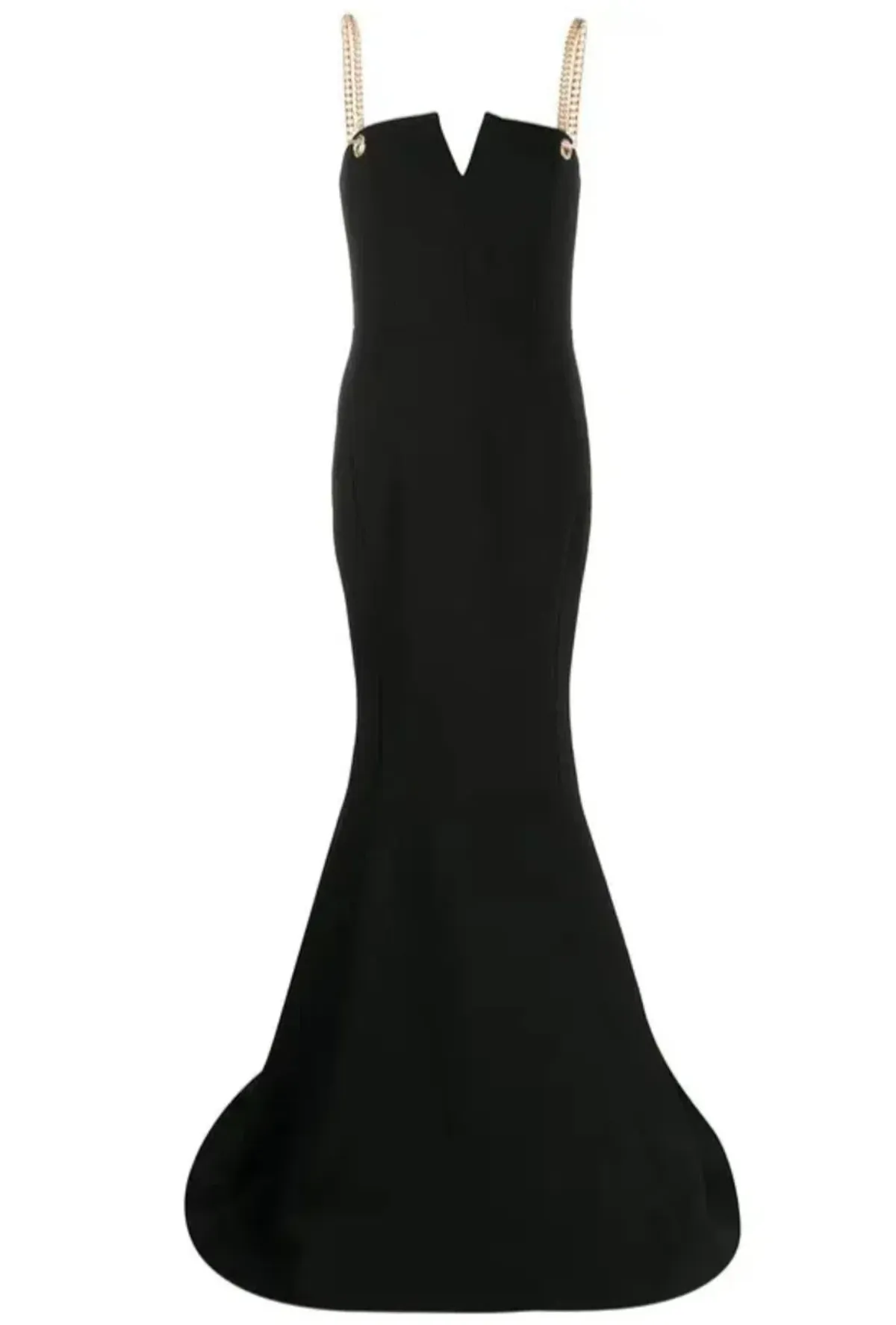 Rebecca Vallance Iman Gown Black Size 14 - Image 3