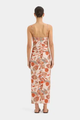Sir The Label Noemi Balconette Midi Dress Floral Size 10 for rent on The Volte - image 4