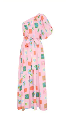 Palm Noosa Lotus Maxi Dress Pink Emblem Size 12 for rent on The Volte - image 3