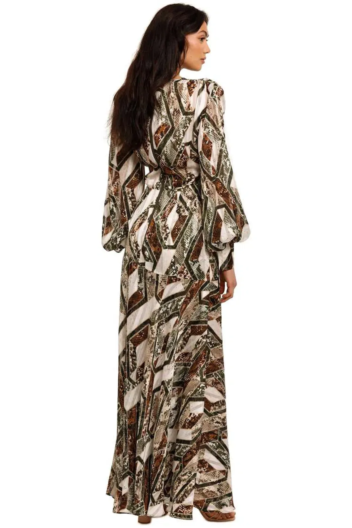 Bronx and Banco Patchwork Maxi Multi Print Size 10 - Image 3