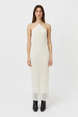 Camilla & Marc Yve Midi Dress White Size 6 for rent on The Volte - image 3