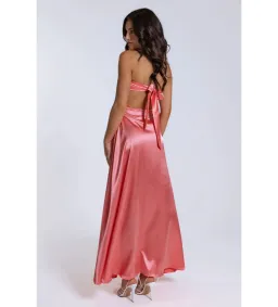 Lane + Sass Lucy Guava Gown Pink Size AU 8 for rent on The Volte - image 5
