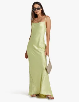 Bec & Bridge Lani Maxi Dress Green Size 10 for rent on The Volte - image 2