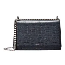 Oroton Forte Texture Slim Clutch in Charcoal  for rent on The Volte - image 1