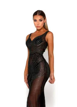 Portia And Scarlett Matrix Dress Black Size 12 for rent on The Volte - image 2